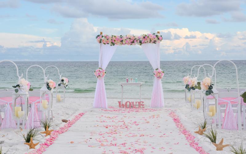 Florida Barefoot Beach Weddings & vow renewals