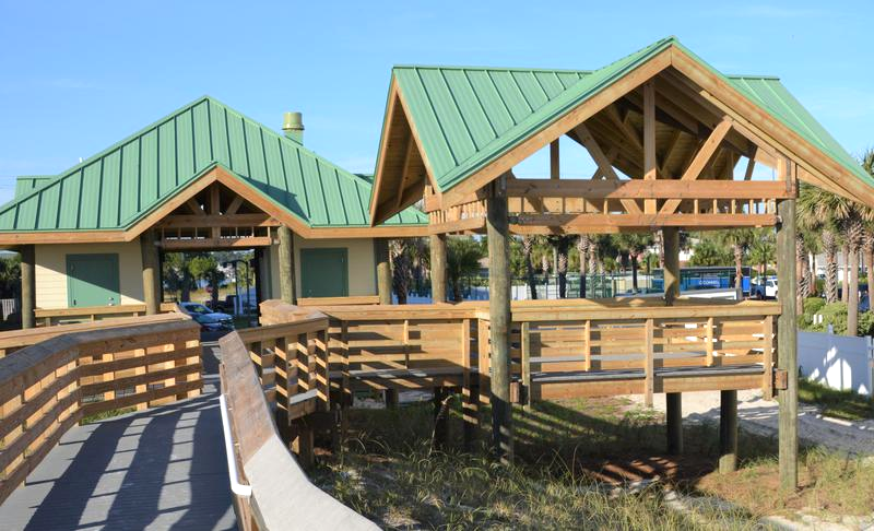 Okaloosa Island barefoot beach wedding location